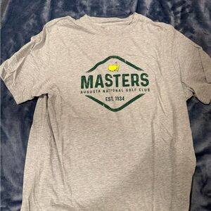 Masters Augusta National Gray Tee